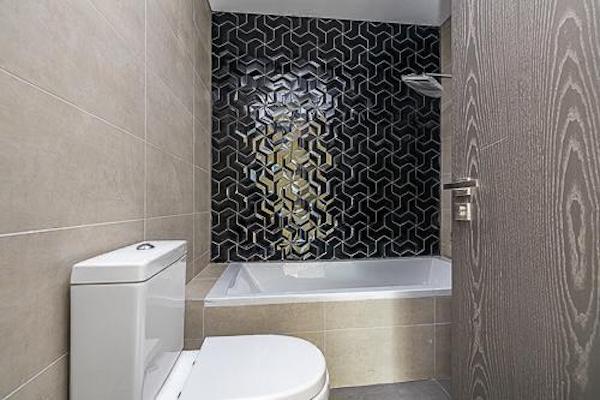 bathroom renovations in dubai business bay, marina, greens, home renovations, fitout dubai, walk in shower black tiles, LED LIGHTING IN THE BATHROOM, BUILT IN SHOWER