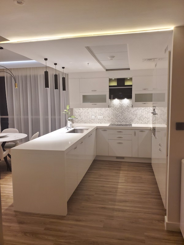 kitchen renovations in dubai, interior designer dubai, modern homes in downtown , fitout a to z downtown, interior designer erika pace