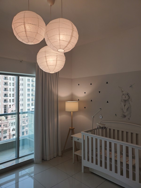 baby nursery styling in dubai, dubai home decor for kids, interior designer in dubai, potteery barn dubai kids