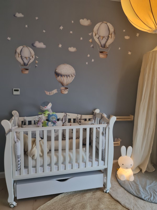 beautiful blue, baby room decor for boy, interior designer in dubai, dubai home styling