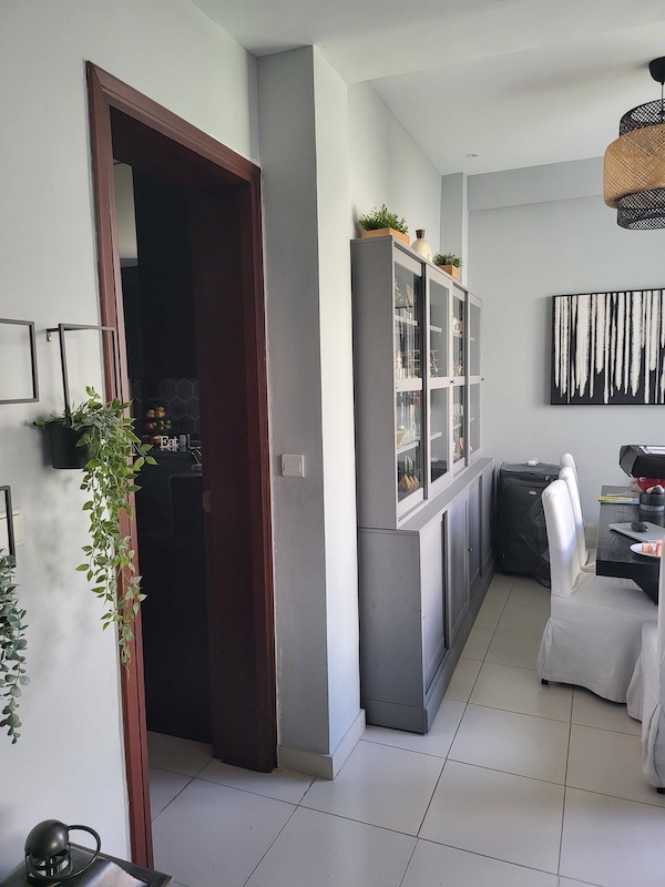 mira kitchen renovation, door opening, interior designer dubai fitout and reno